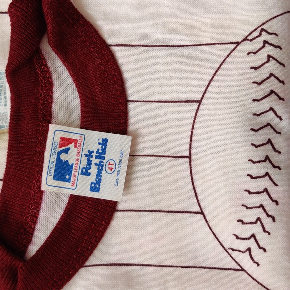Toddler Philadelphia Phillies Outfit With Hat Vintage 1988 - Picture 7 of 10